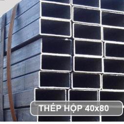 THÉP HỘP MẠ KẼM  40 X 80