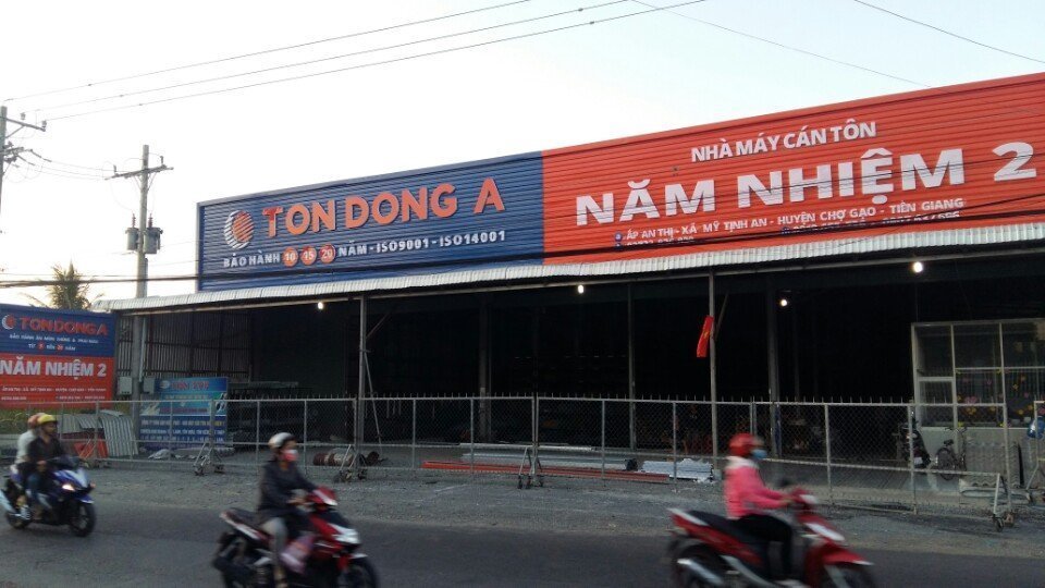 nhà máy tôn thép gỗ Năm Nhiệm
